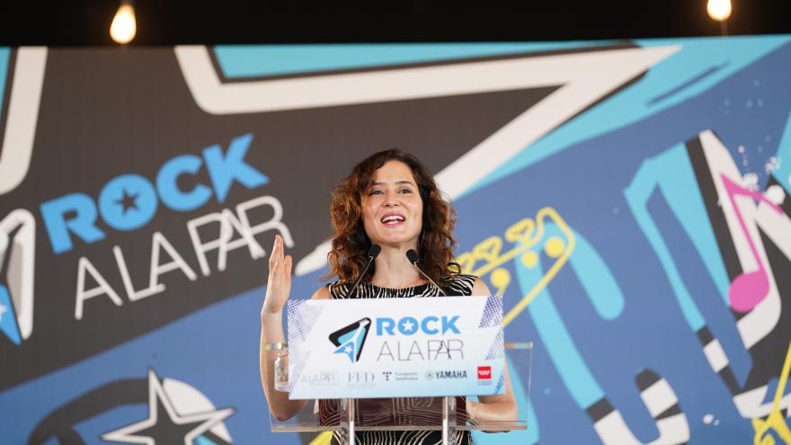 La presidenta en la presentación
