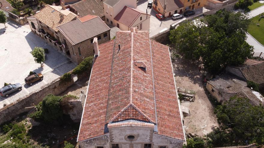 Antiguo convento de Lozoya cubiertas