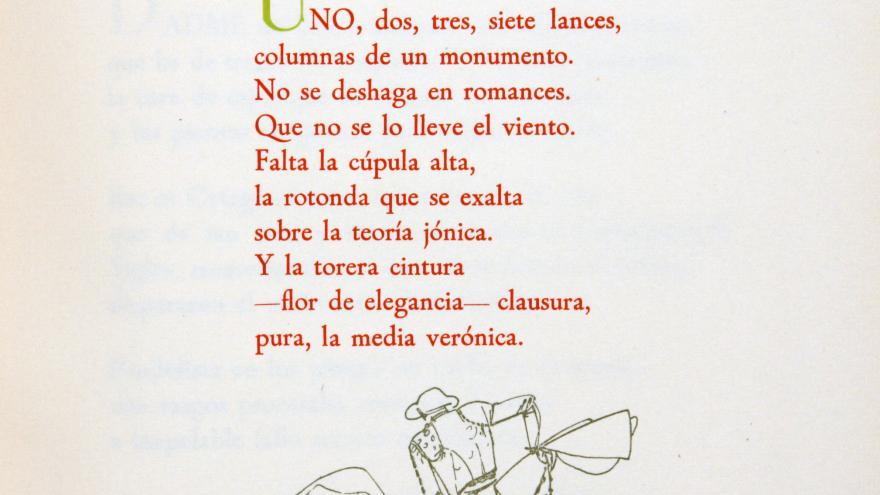 Poema de "La suerte o la muerte" de Gerardo Diego