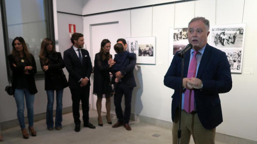 Acto de inauguración en la Sala Antoñete de Las Ventas (Fotografía de Manuel Durán)