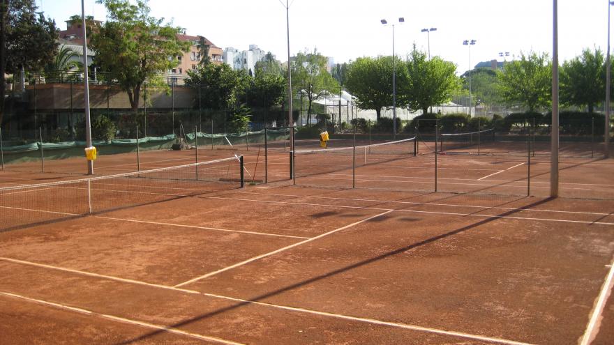 PISTAS de tenis de TIERRA
