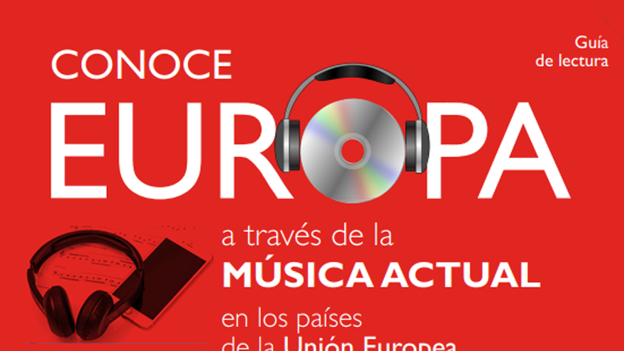Portada del libro Conoce Europa a través de la música actual