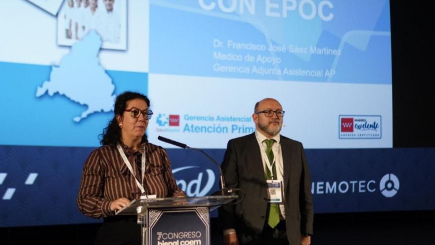 Mónica Miegimolle y Francisco Saez