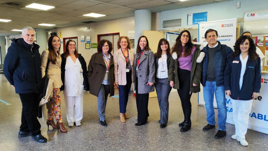 Foto de grupo en el Día Europeo del riesgo cardiovascular