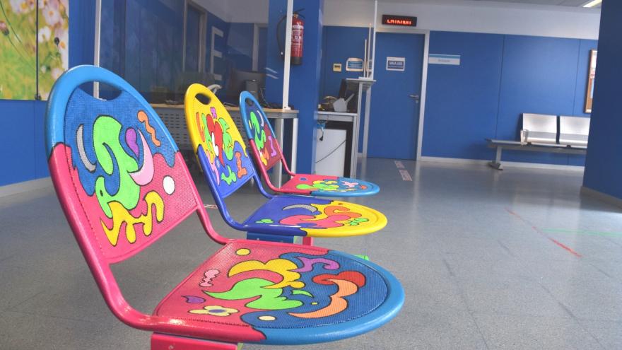 Las bancadas han sido redecoradas por profesionales del centro