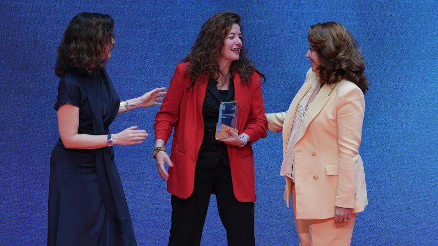 Mónica Benítez, enfermera del Hospital Príncipe de Asturias