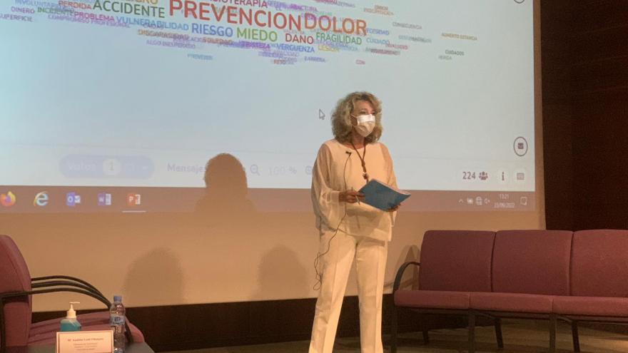 La clausura corrió a cargo de la directora de Enfermería del 12 de Octubre