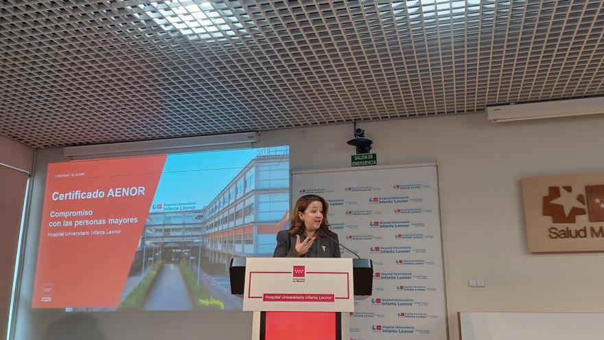Certificación AENOR Compromiso con las Personas Mayores Hospital Universitario Infanta Leonor