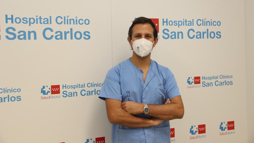 Doctor David Filgueiras del Servicio de Cardiología