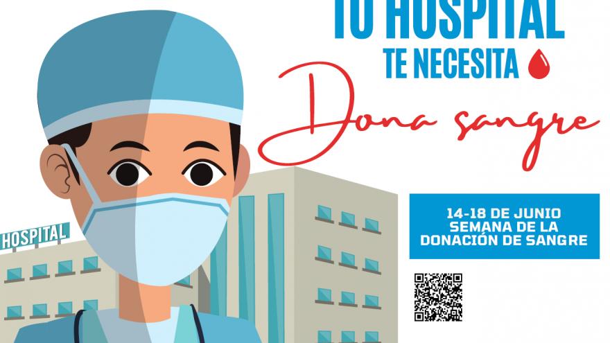 Cartel Día Mundial Donación de Sangre