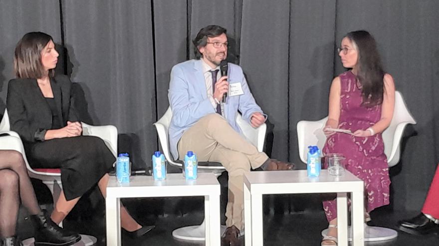 Dr. Pérez Calle en el Coloquio.