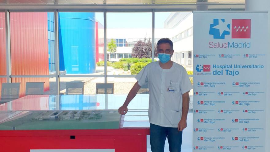El doctor José María Gómez Argüelles en el Hospital Universitario del Tajo