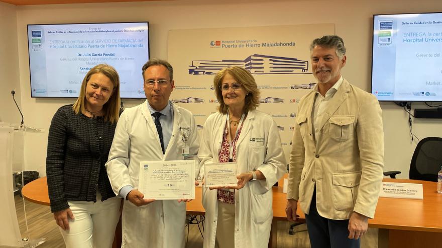 Entrega del sello FUNDAMED