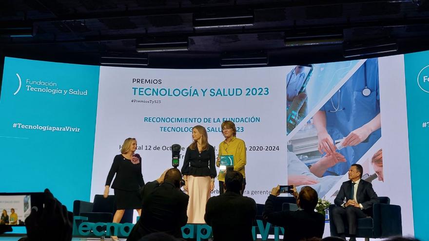 Recogida premio Fenin