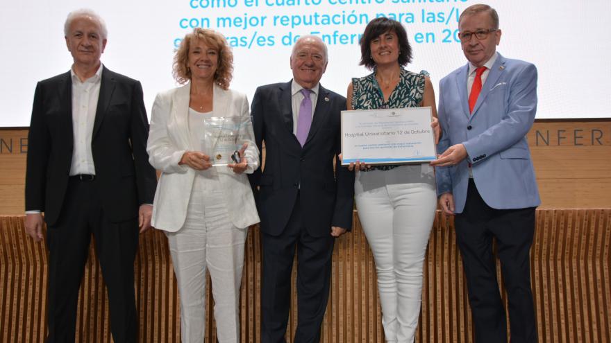 Reconocimiento CGE y MRS a dirección de enfermería del Hospital 12 de Octubre