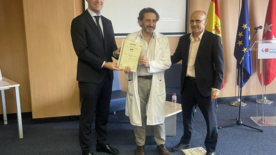 Entrega de la ISO 9001 al servicio de Anatomía Patológica