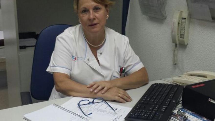 Inmaculada Pérez en consulta 