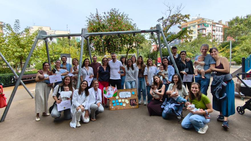Profesionales y madres de los centros de salud de la Comunidad de Madrid celebran la Semana Mundial de la Lactancia Materna con actividades centradas en el apoyo a las familias Actividad de los profesionales de Eloy Gonzalo y Guzmán el Bueno