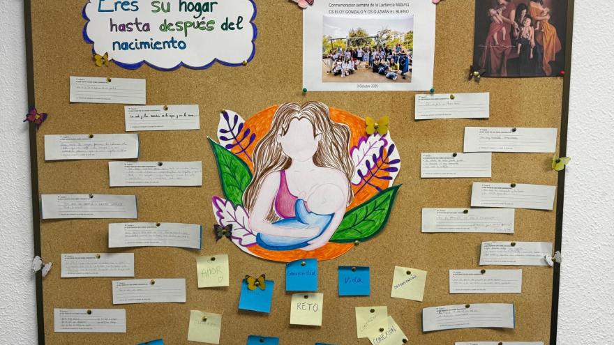 Profesionales y madres de los centros de salud de la Comunidad de Madrid celebran la Semana Mundial de la Lactancia Materna con actividades centradas en el apoyo a las familias Los centros de salud promocionan la lactancia materna