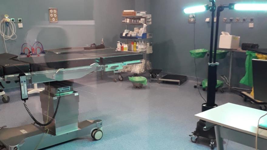 Desinfección con luz ultravioleta en el Hospital Universitario Infanta Leonor