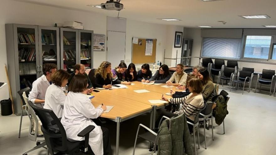 Mesa de Salud con profesionales de Atención Primaria de Coslada