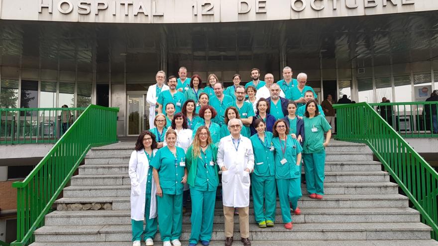 Profesionales del Servicio de Medicina Intensiva del Hospital Universitario 12 de Octubre