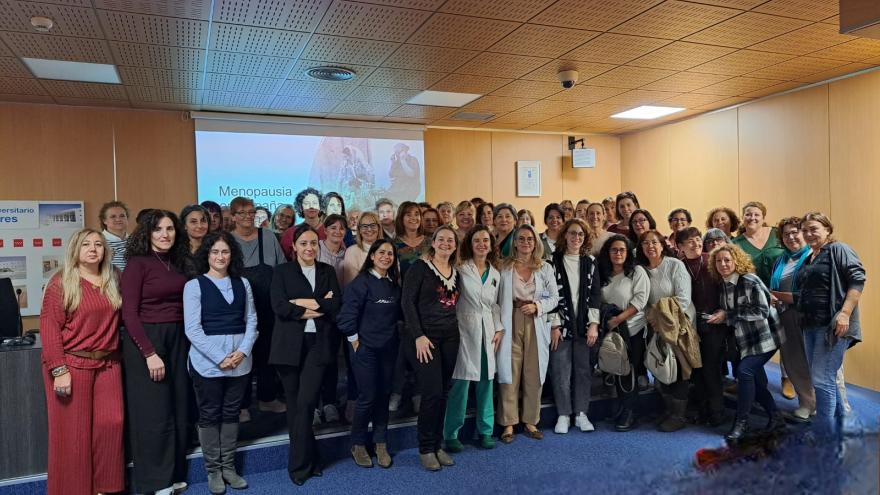 Charla con pacientes