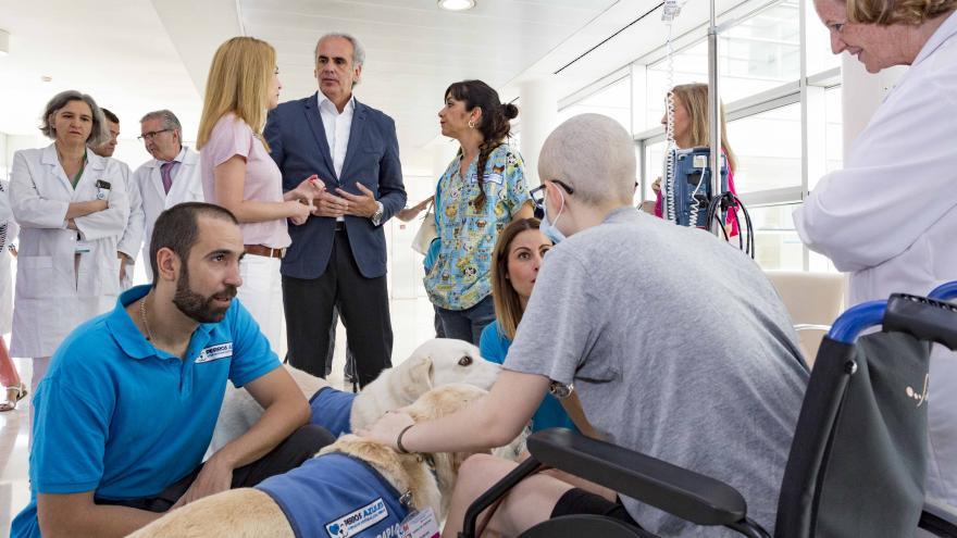 La interacción con animales tiene importantes beneficios físicos y anímicos para los pacientes pediátricos