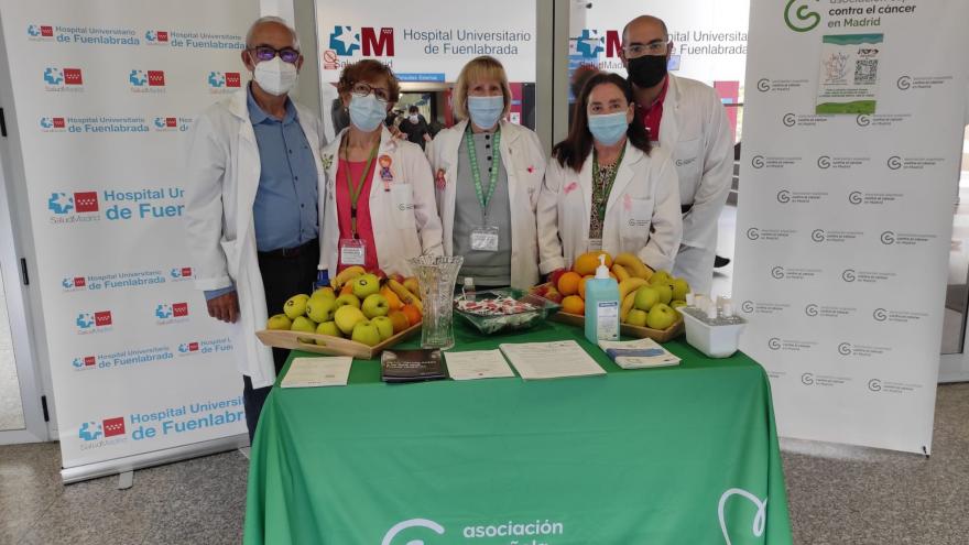 Voluntarios participantes de la AECC