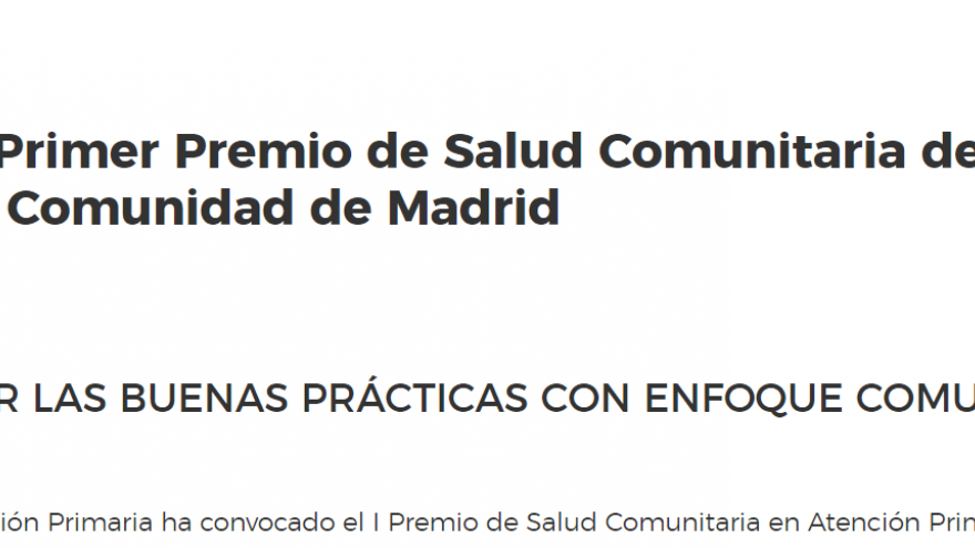 Comunidad de Madrid y texto