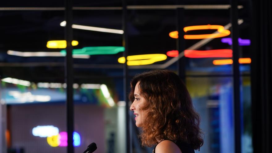 La presidenta Isabel Díaz Ayuso