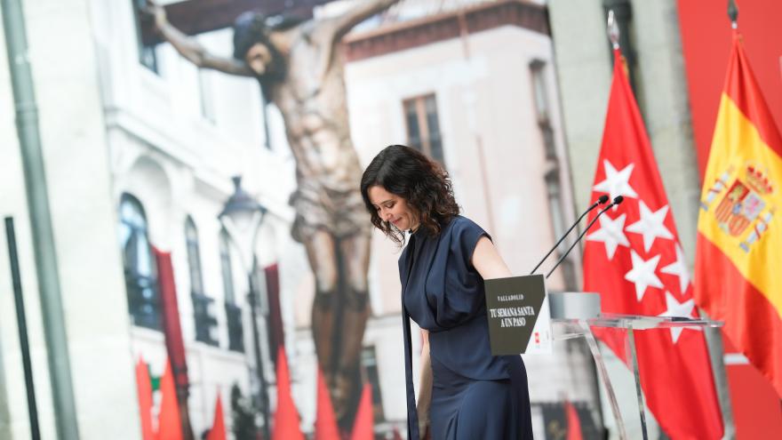La presidenta Isabel Díaz Ayuso
