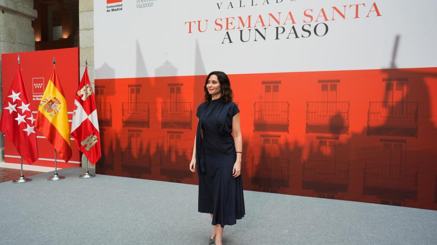 La presidenta Isabel Díaz Ayuso