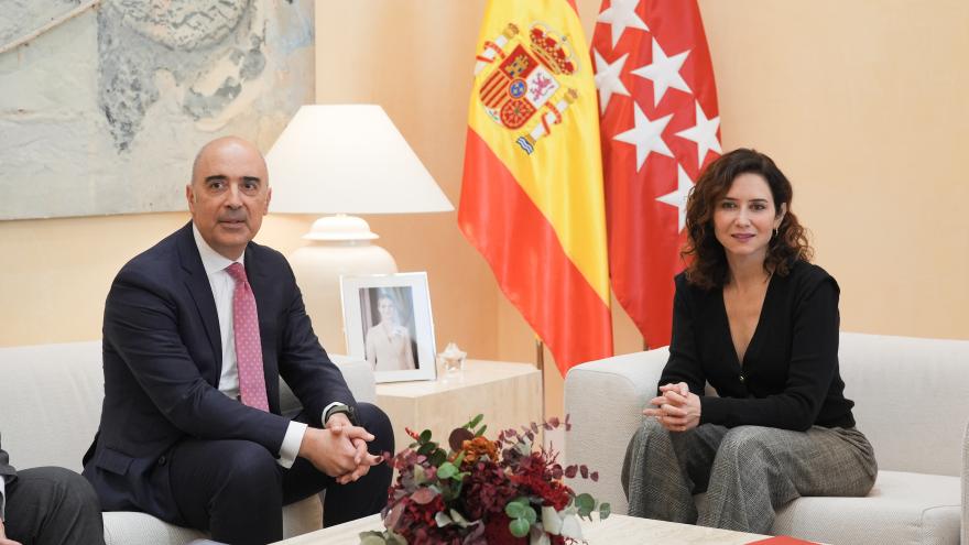 La presidenta Isabel Díaz Ayuso