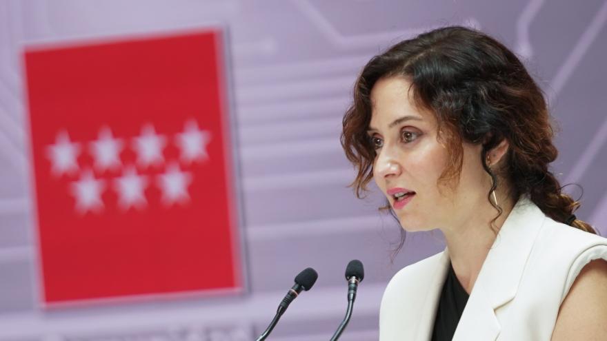 La presidenta Isabel Díaz Ayuso