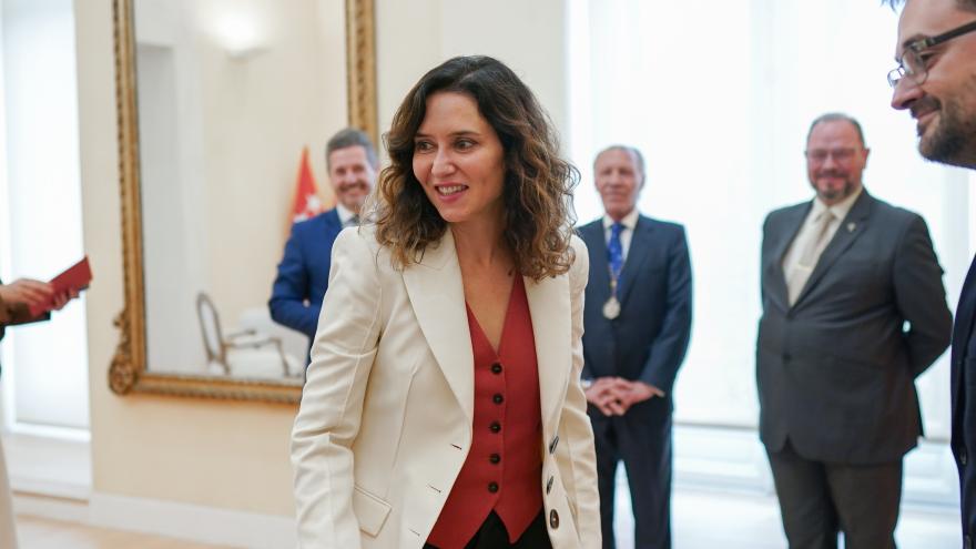 La presidenta Isabel Díaz Ayuso