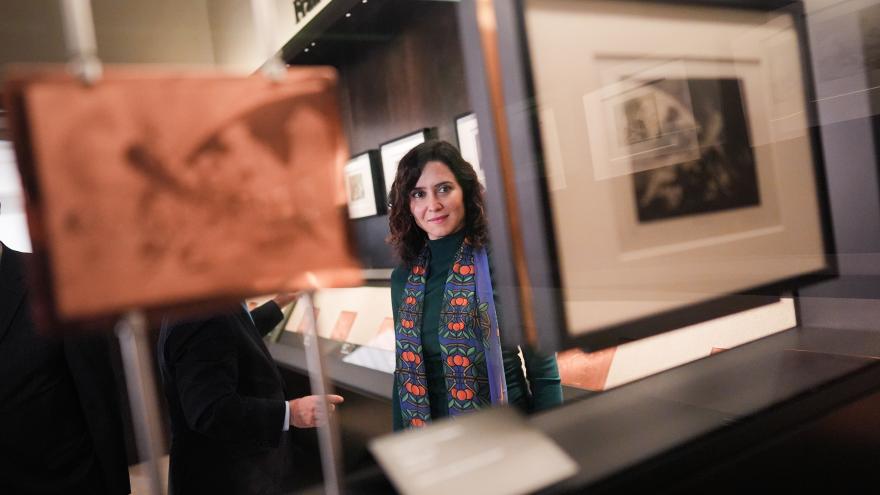 La presidenta Isabel Díaz Ayuso