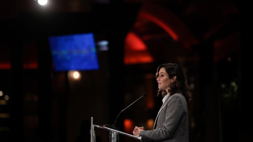 La presidenta Isabel Díaz Ayuso