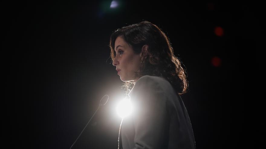 La presidenta Isabel Díaz Ayuso