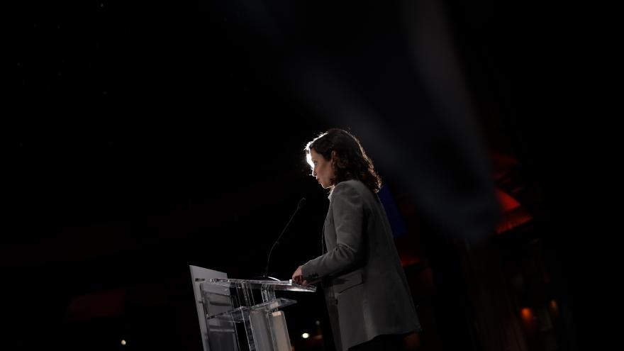 La presidenta Isabel Díaz Ayuso
