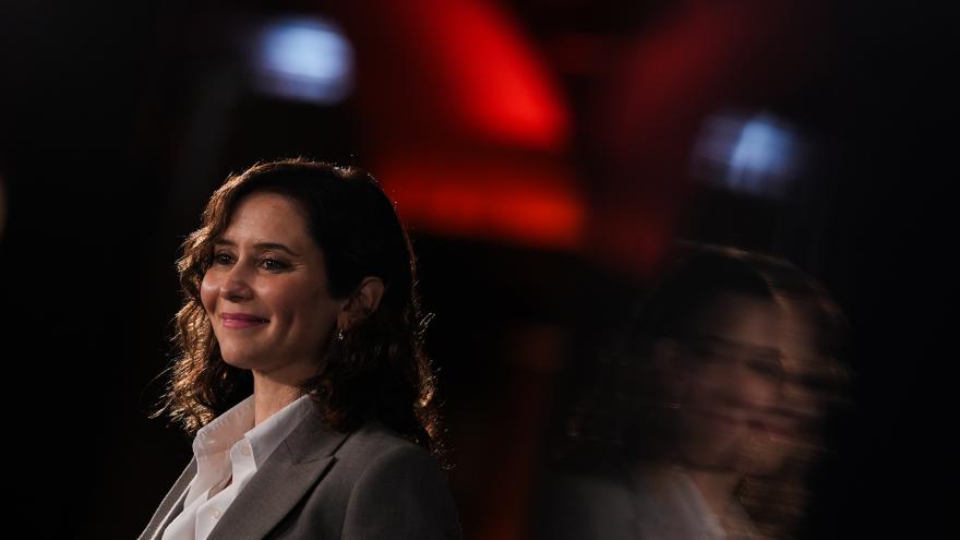 La presidenta Isabel Díaz Ayuso