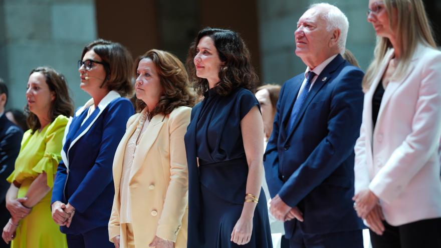 La presidenta Isabel Díaz Ayuso
