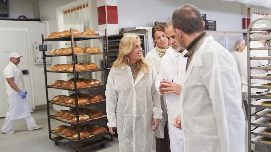 La consejera de Economía, Hacienda y Empleo