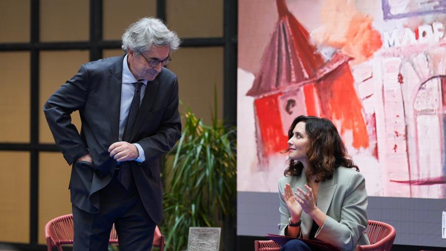 La presidenta Isabel Díaz Ayuso