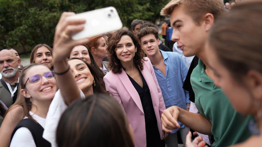 La presidenta Isabel Díaz Ayuso