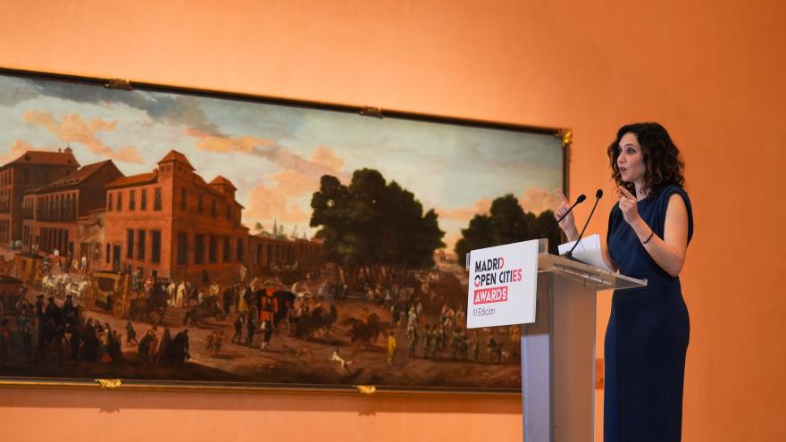 La presidenta Isabel Díaz Ayuso