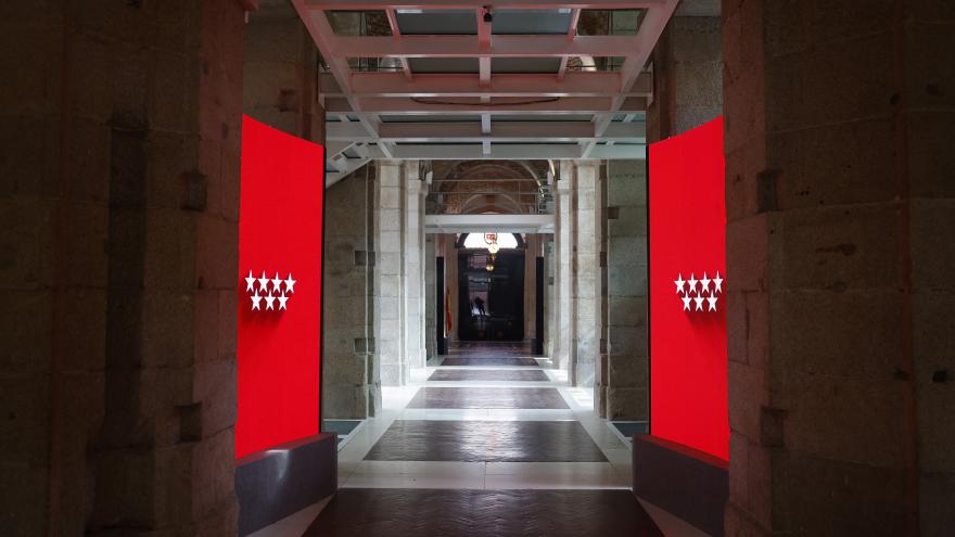 A corridor of the Real Casa de Correos