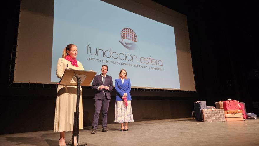 La consejera Ana Dávila en el acto de Fundación Esfera