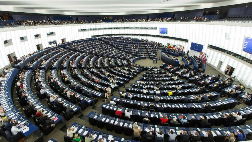 Hemiciclo del Parlamento Europeo en Estrasburgo