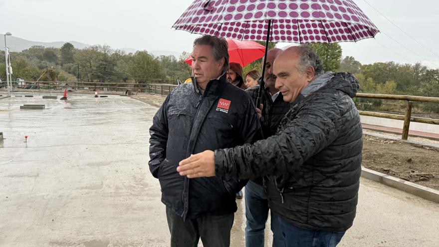 La Comunidad de Madrid invierte más de 3,4 millones para mejorar las infraestructuras de Brunete, Cenicientos y Rozas de Puerto Real El viceconsejero Sánchez